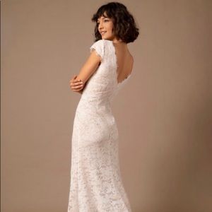 BHLDN Lace Wedding Gown